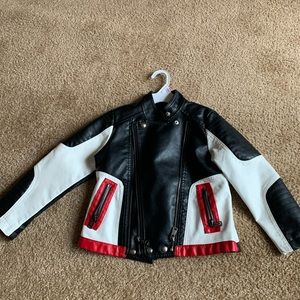 Kids leather jacket
